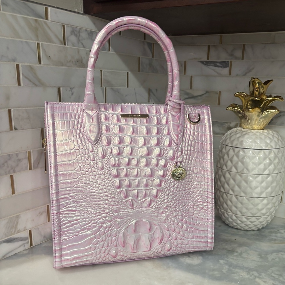 SOLD ‼️SOLD on other platform❗️Brahmin Rose Water Large Caroline